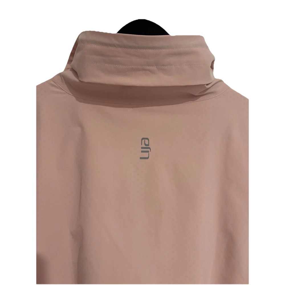 Lija Golf Pullover 1/2 Zip Outerwear Jacket Athleisure Pink Black Accent Medium - Picture 6 of 16